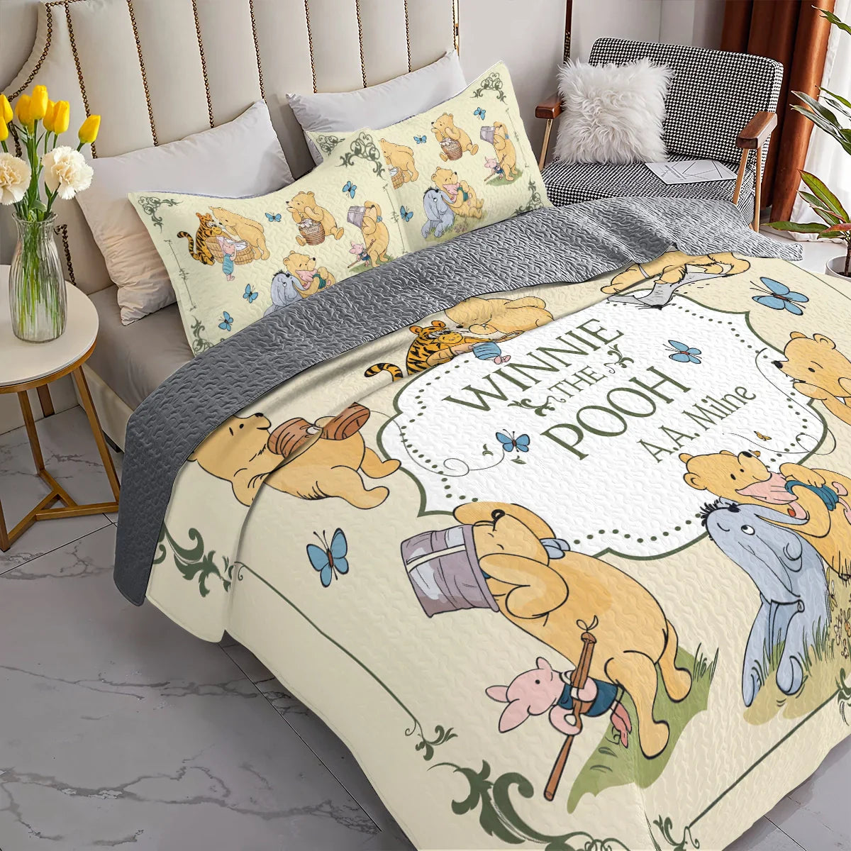 Shineful All Season Quilt 3-Piece Set Winnie’s Classic Charm