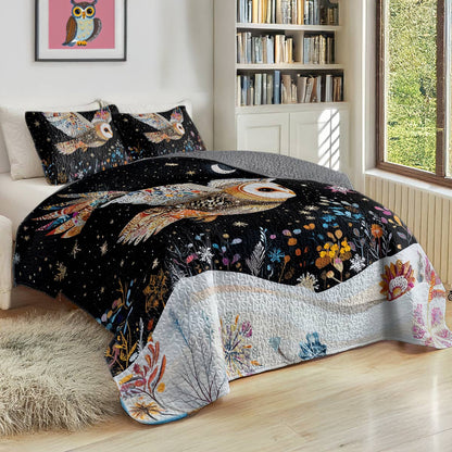 Shineful All Season Quilt 3-Piece Set - Mystic Flight