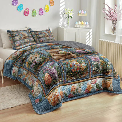 Shineful All Season Quilt 3-Piece Set - Easter Dreams