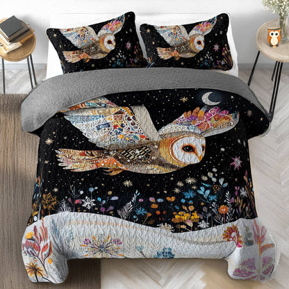 Shineful All Season Quilt 3-Piece Set - Mystic Flight