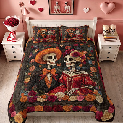 Shineful All Season Quilt 3-Piece Set - Timeless Romance