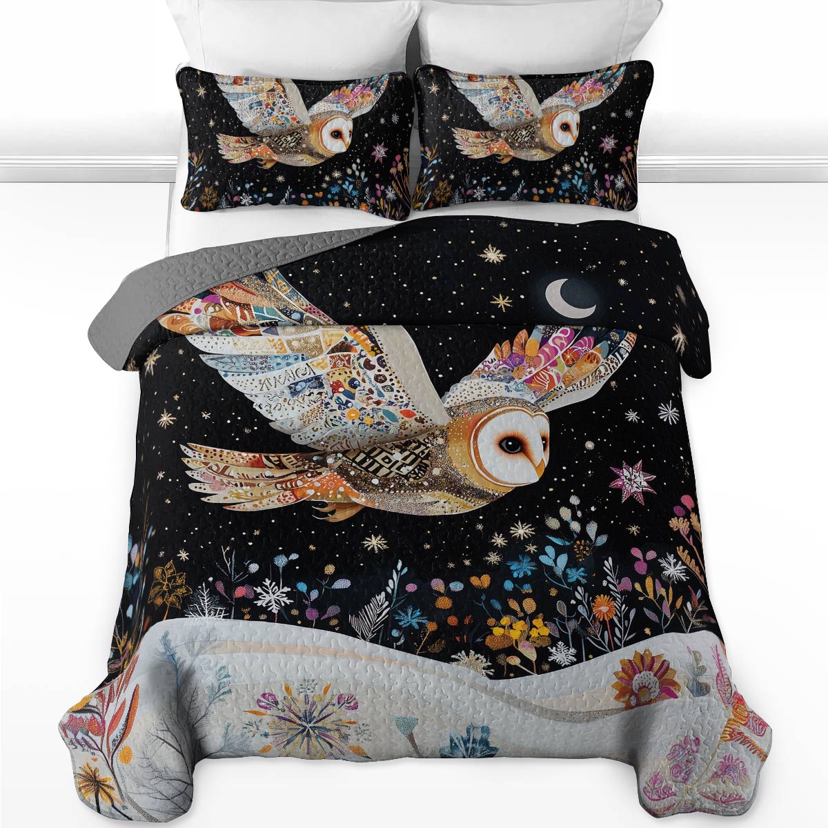 Shineful All Season Quilt 3-Piece Set - Mystic Flight